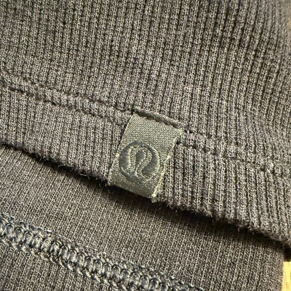 Lululemon Women’s Ribbed Modal-Cotton Dress 2-Ways Black On The Move Size 8 - Picture 9 of 9